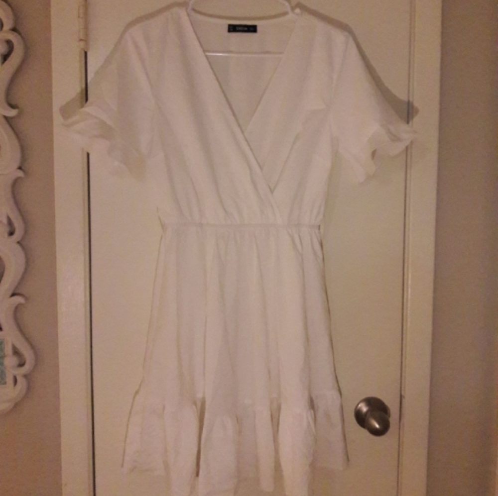 White Shein Dress
